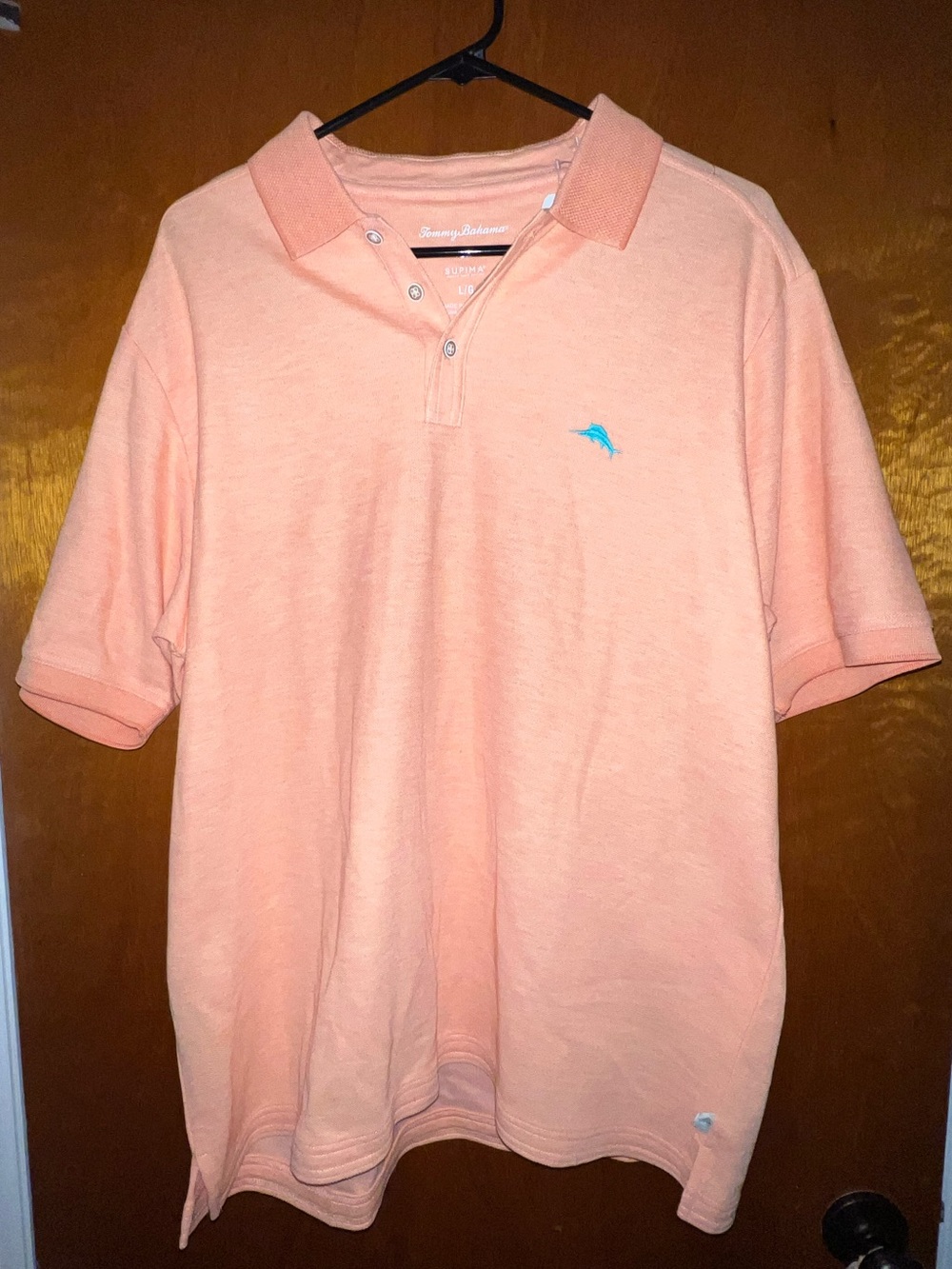 Tommy Bahama Mens Island Zone Polo Large Supima Cotton